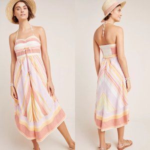 Anthropologie Multicolor Halter Dress
